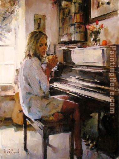 MORNING INSPIRATION painting - Garmash MORNING INSPIRATION art painting
